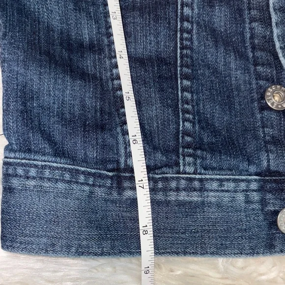 AG Adriano Goldschmied Blue Jean Jacket - Picture 7 of 8